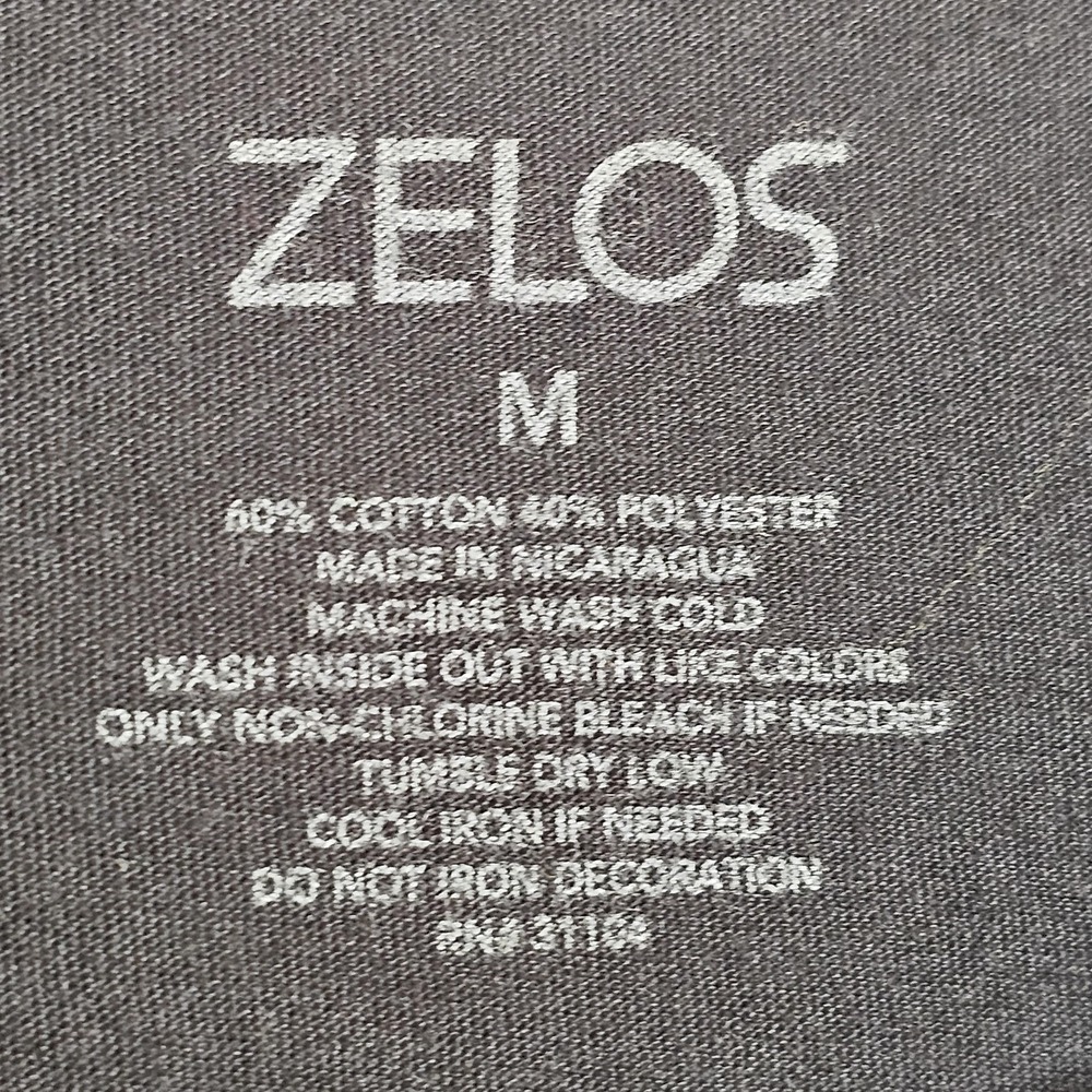 Zelos Shirt Womens Medium Black No Pain No Champagne Graphic Tee Top Workout - Picture 7 of 11